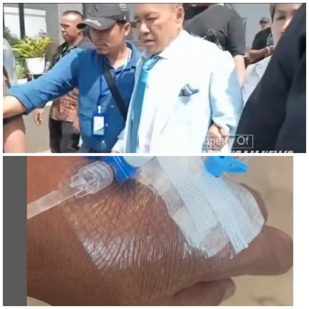 Hotman Paris Tumbang di Sidang Razman, Kondisinya Kini Pakai Infus dan Demam Tinggi